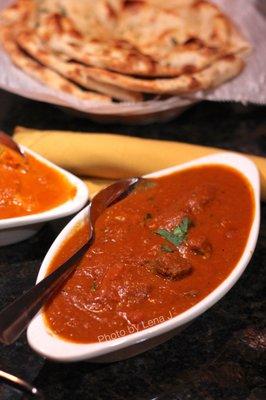 Chettinad Lamb ($19) - Braised boneless lamb, coconut + ground chickpea + poppy seed curry sauce