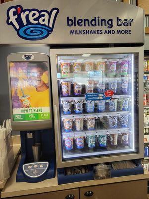 F'real milkshakes at Cenex - Community Oil.