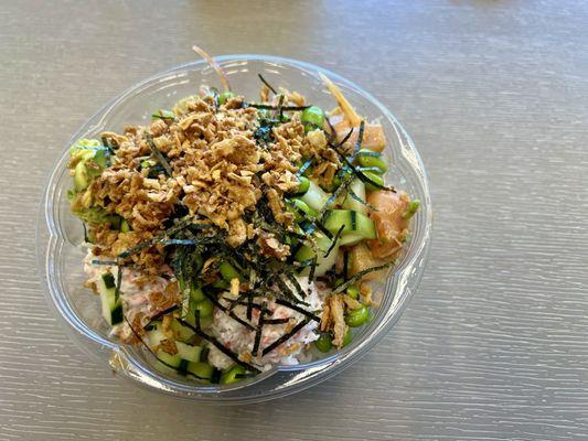 Large poke bowl