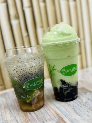 Bambu Special and Avocado Smoothie