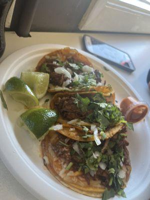 Birria tacos