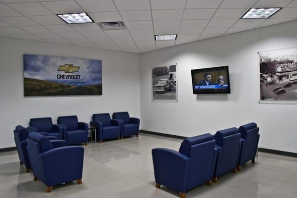 Lounge Area with TV's