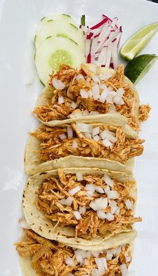 4 Pieces Chicken Tinga Taco