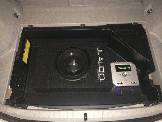 2010 Prius with JL Subwoofer and JBL Amplifier