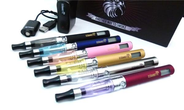 Custom eGo Clearomizer Starter kit LCD Battery