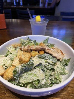 Chicken Caesar salad