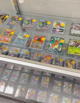 Pokemon cards' display case