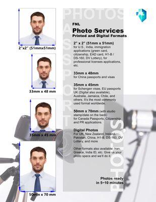 Passport Photo Services