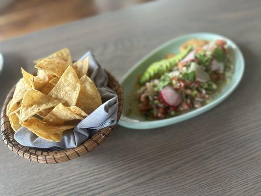 Dry-aged Kingfish ceviche soooo good !!