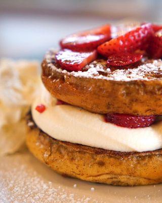 Strawberry Cheesecake French Toast