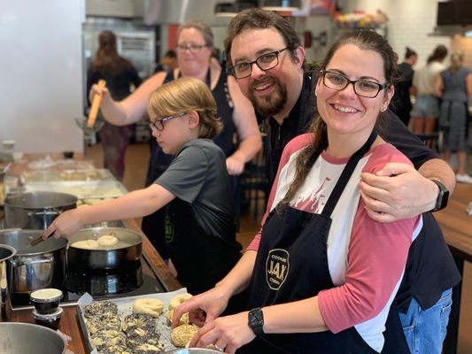 Family cooking