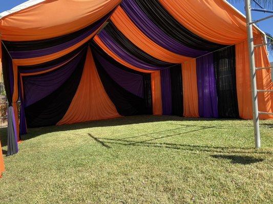 Tent  20x20 teme Halloween