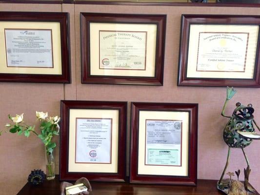 Certifications