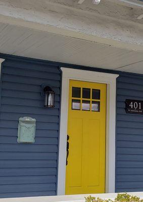 Front door upgrade