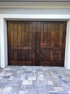 After coastal Door has made the garage door beautiful and protected!