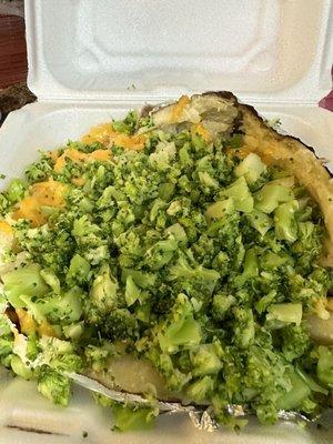 Broccoli and Cheese Potato.