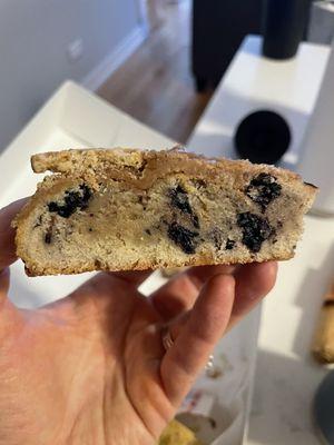 Blueberry maple waffle cookie (seasonal)