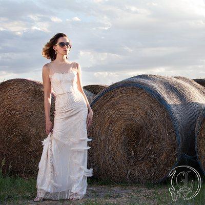 Editorial Shoot & Elopement in the Badlands of South Dakota for Mignonette Bridal & Genevieve Lauren Photography