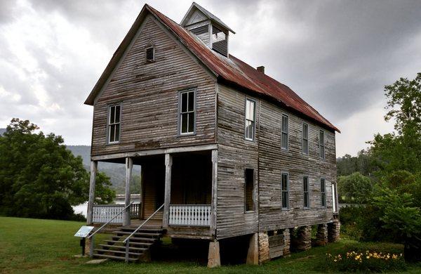 Exterior of the church house