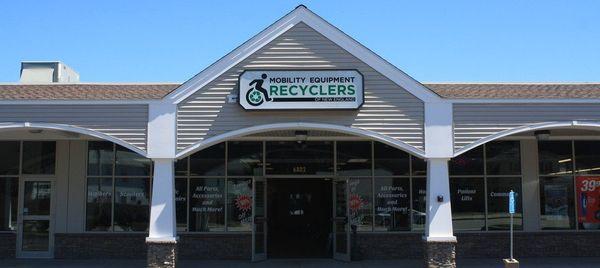 ANNOUNCING OUR GRAND OPENING!  Power Chair Recyclers of New England has a new name and a new location.