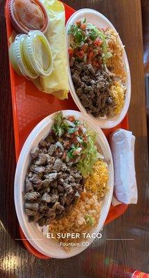 Carne asada plate