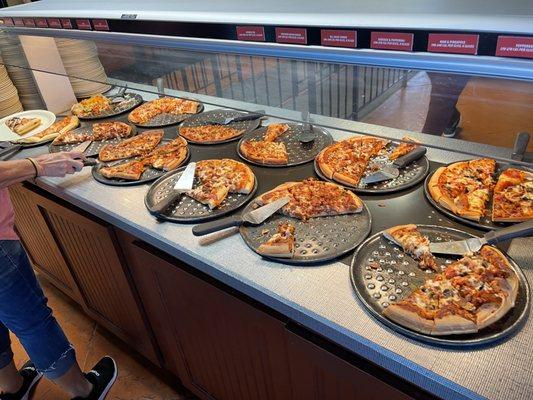 Pizza buffet