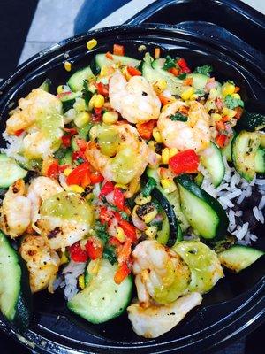 Lime chicken bowl !