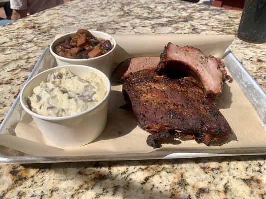 2 Meat - Ribs and Brisket