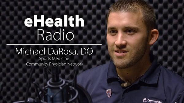 Dr DaRosa-- physician for Denver Sports Medicine loves getting his patients back to their activities because "LIFE is a Sport!"