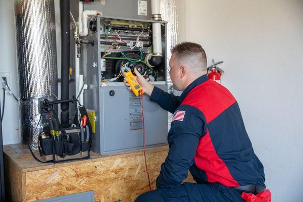 Keep your heating system running smoothly and efficiently with Moore Home Services