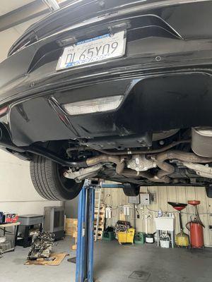 SR Axle back exhaust