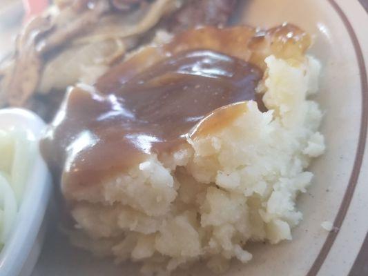 Mashed Potatoes w/ gravy