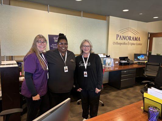 The ladies at the front desk are wonderful, kind, and caring!