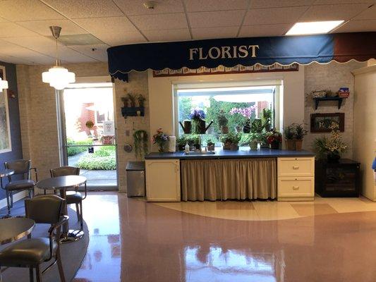 Florist themed area located next to the movie area. I don’t think they do floral arranging there and some flowers are fake but lovely area