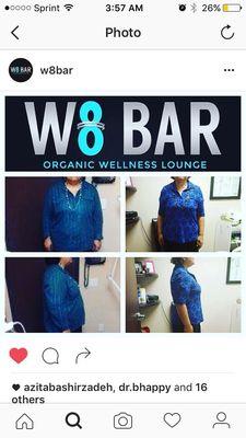 Wow, W8 bar works for fast, healthy weight loss!!! 70lbs lost and still going!!! Congratulations Moloud