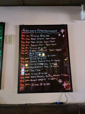 Feb events