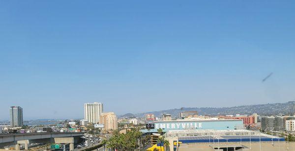 The view from the I-880 flyover