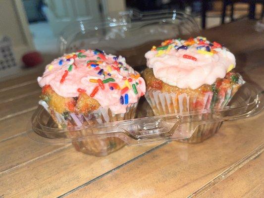 Vegan Birthday Cake Cupcake