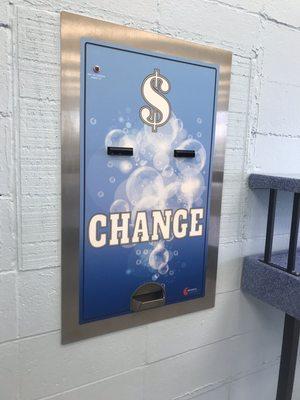 Change machine