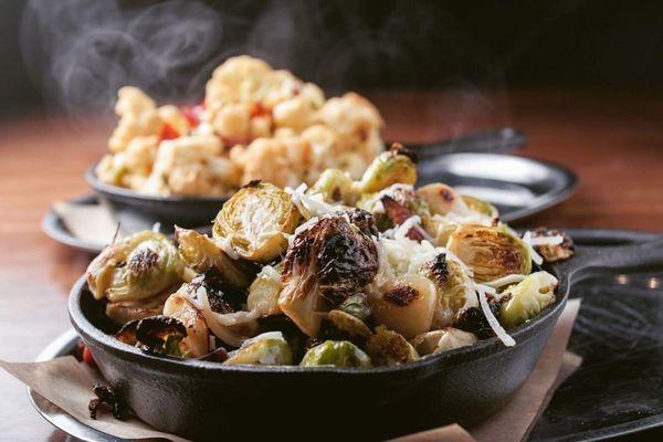 Wood Fired Brussels Sprouts