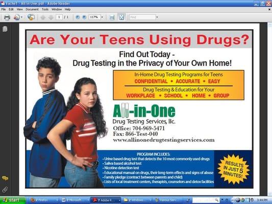 All In One Drug Testing Services