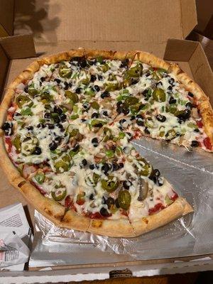 Veggie pizza