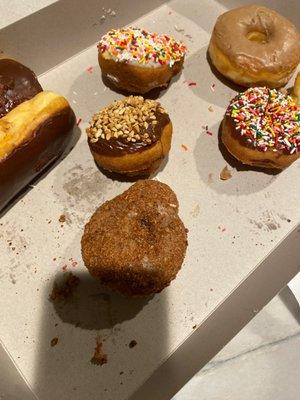 Never seen donuts shaped like they have tumors.....