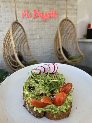 What a super cute spot! Avocado toast is delish ya'll. The bread is on point and avocado so fresh.