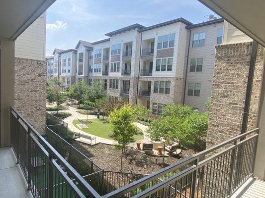 Beautiful courtyard