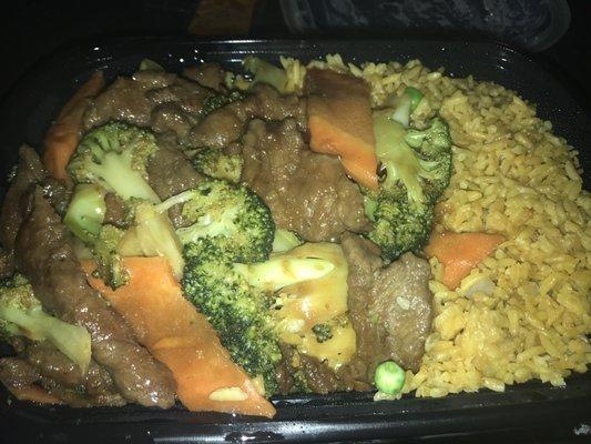 Beef with Broccoli Combo