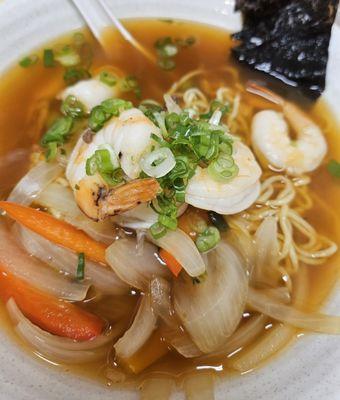 Mild shrimp ramen