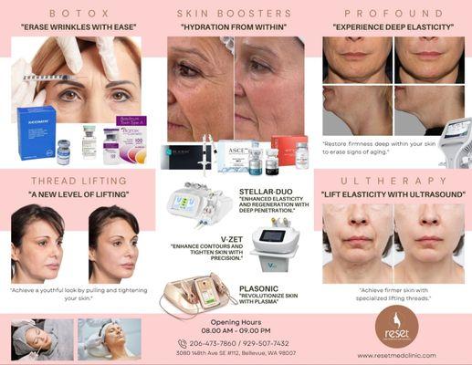 Botox, Skin Boosters, Profound and more!