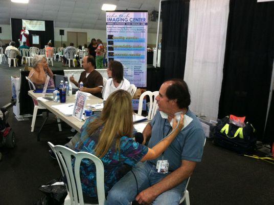 Golden Future's Expo Free Carotid Screenings - 2013