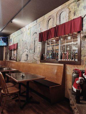 Dining area from inside